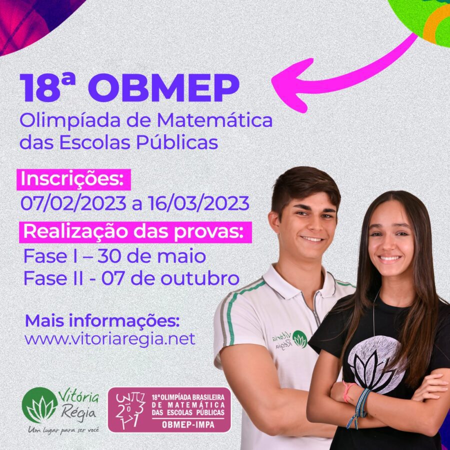 18º OBMEP Olimpíada brasileira de matemática das escolas públicas VR